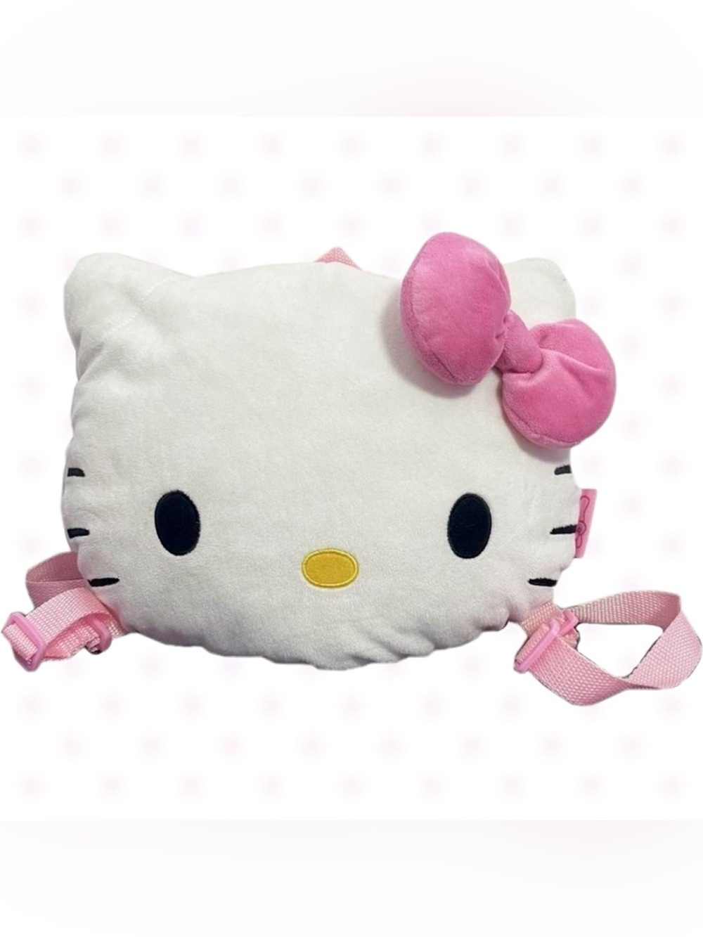 Hello Kitty Head Plush Backpack